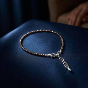 pyrite anklet
